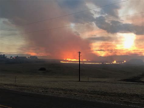 Wildfire forces evacuations near Colorado Springs